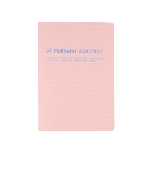 【2026年3月始まり】　デルフォニックス（DELFONICS）　ロルバーンノートダイアリー　スコラ　A5　マンスリーブロック　360051_561　ライトピン