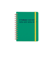 【2026年3月始まり】　デルフォニックス（DELFONICS）　ロルバーンダイアリー　ビボ　M　マンスリーブロック　360016_284　グリーン　月曜始まり