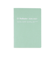 【2026年3月始まり】 デルフォニックス(DELFONICS) ロルバーンノートダイアリー スコラ A5 マンスリーブロック 360051_281 ミント 月