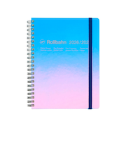 【2026年3月始まり】　デルフォニックス（DELFONICS）　ロルバーンダイアリー　メタリック　A5　マンスリーブロック　360012_774　ポラライズ　