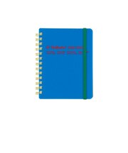 【2026年3月始まり】　デルフォニックス（DELFONICS）　ロルバーンダイアリー　ビボ　M　マンスリーブロック　360016_424　ブルー　月曜始まり