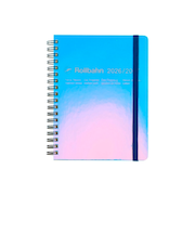 【2026年3月始まり】　デルフォニックス（DELFONICS）　ロルバーンダイアリー　メタリック　L　マンスリーブロック　360011_774　ポラライズ　月