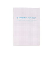 【2026年3月始まり】　デルフォニックス（DELFONICS）　ロルバーンノートダイアリー　スコラ　A5　マンスリーブロック　360051_100　ホワイト　