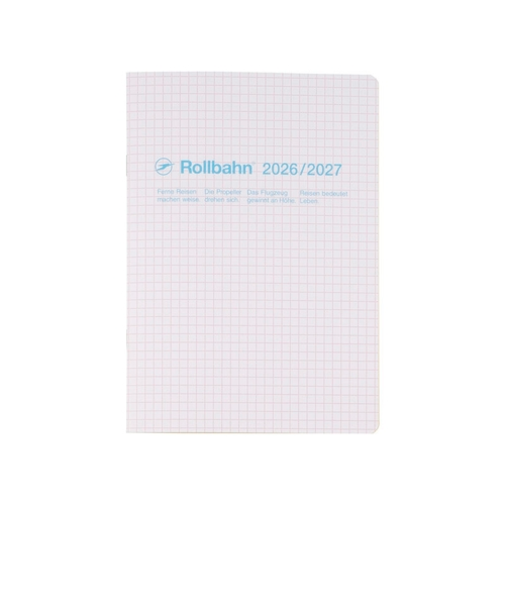 【2026年3月始まり】　デルフォニックス（DELFONICS）　ロルバーンノートダイアリー　スコラ　A5　マンスリーブロック　360051_100　ホワイト　