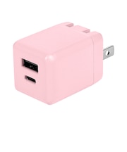 【お買い得】　オウルテック（Owltech）　PD20W　2ポート充電器　サクラピンク