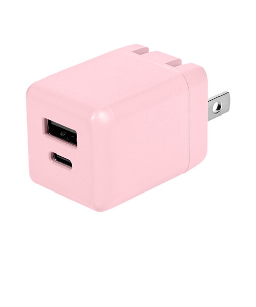 【お買い得】　オウルテック（Owltech）　PD20W　2ポート充電器　サクラピンク