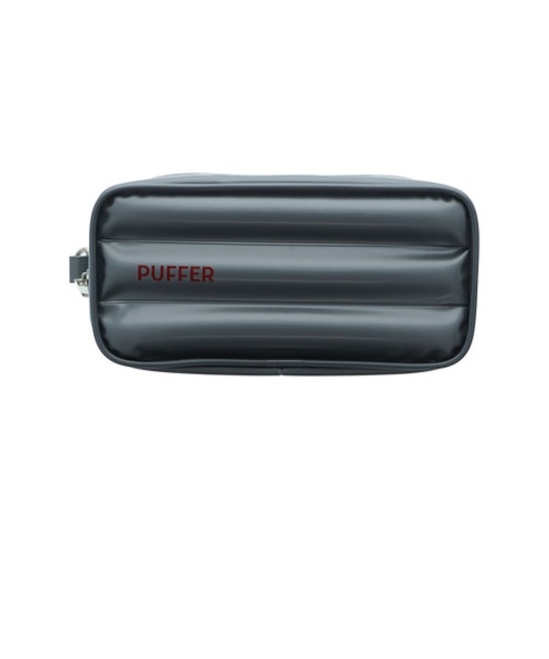 サンスター文具　ペンケース　パッファー（PUFFER）　シルバー