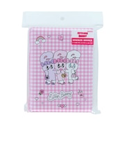 サンスター文具　シールバインダー　AfterSchoolコレクション　エスターバニー　チェック