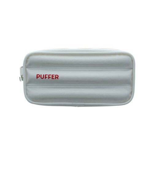 サンスター文具　ペンケース　パッファー（PUFFER）　ホワイト
