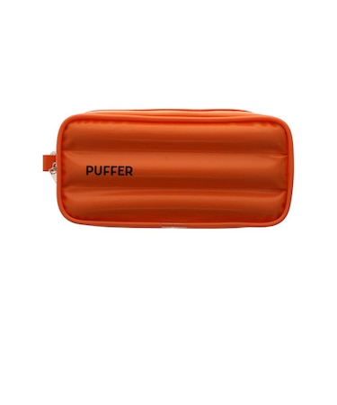 サンスター文具　ペンケース　パッファー（PUFFER）　オレンジ