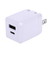 【お買い得】　オウルテック（Owltech）　PD20W　2ポート充電器　ライラックパープル