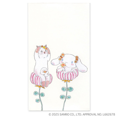 アクティブコーポレーション　トコロコムギ×サンリオコラボ　ぽち袋　M01-APM-341　シナモロール