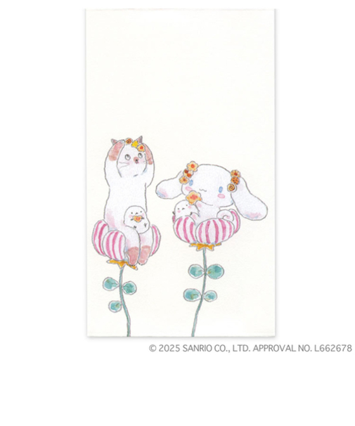 アクティブコーポレーション　トコロコムギ×サンリオコラボ　ぽち袋　M01-APM-341　シナモロール