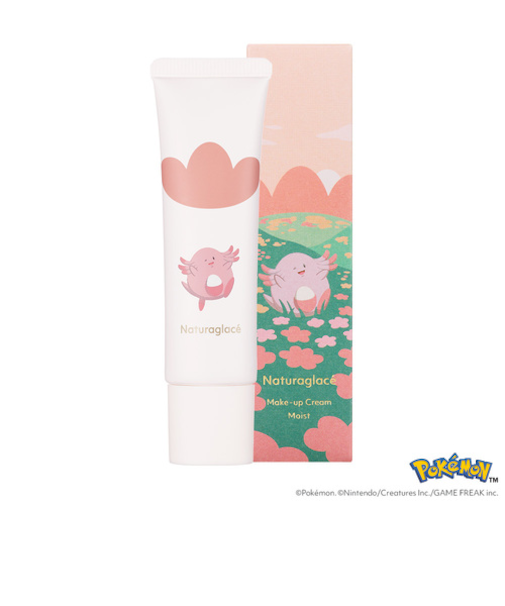 ナチュラグラッセ（naturaglace）　ポケモンコレクション　メイクアップクリーム　モイストP　30g　ラベンダーピンク