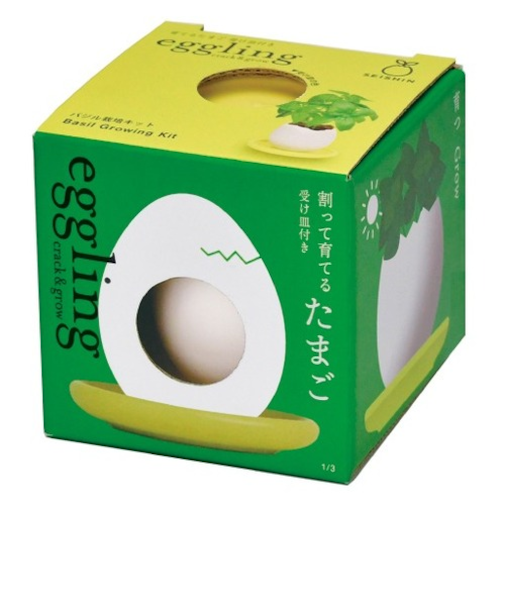 聖新陶芸　エッグリング＆ソーサー　EG61-2　バジル