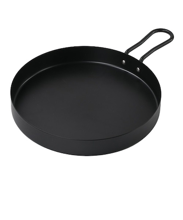 パール金属　ラクッキング　鉄製片手グリルパン　20cm深型　HC-1301