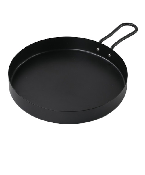 パール金属　ラクッキング　鉄製片手グリルパン　20cm深型　HC-1301