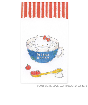 アクティブコーポレーション　トコロコムギ×サンリオコラボ　ぽち袋　M01-APM-340　ハローキティ