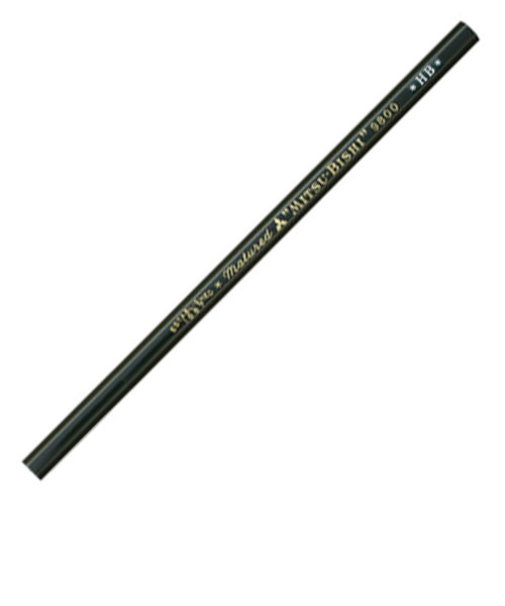 三菱鉛筆　事務用鉛筆　9800　HB