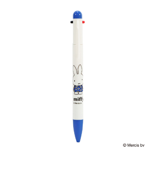 クツワ（KUTSUWA）　ミッフィー　3色ボールペン　0.7mm　MF977A　ブルー