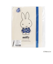 クツワ（KUTSUWA）　ミッフィー　クリアホルダー　6ポケット　バンド付　A4　MF974A　ブルー