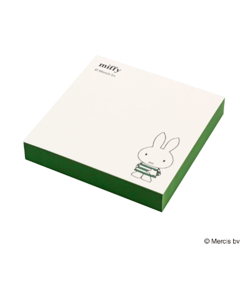 クツワ（KUTSUWA）　ミッフィー　ボックスメモ　グリーン　MF975C