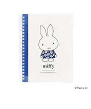 クツワ（KUTSUWA）　ミッフィー　リングノート　A5　ブルー　MF976A