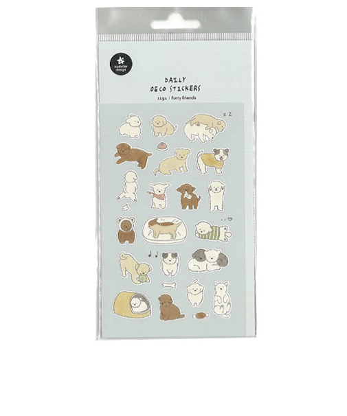 S＆C　スワテリエ　ステッカー　furry　friends