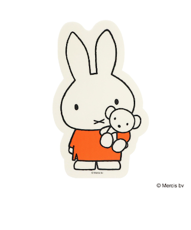 クツワ（KUTSUWA）　ミッフィー　マウスパッド　MF981B　オレンジ