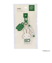 クツワ（KUTSUWA）　ミッフィー　キーホルダー　MF983C　グリーン