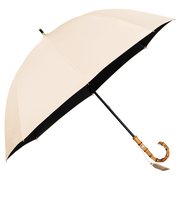 ダブリュピーシー（Wpc.）　UVO（ウーボ）　8本骨　無地　タッセル　ベージュ