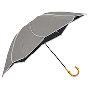 ダブリュピーシー（Wpc.）　ウーボ（UVO）　3段折りたたみ　フローラル　グレー