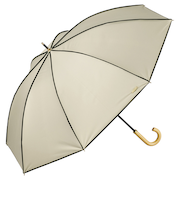 ダブリュピーシー（Wpc.）　遮光プレーン　パイピング　ベージュ