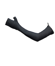 マルフク（MARUFUKU）　ヤケーヌ　ブラックレーベル　アームカバー　354　ブラック