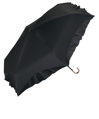 ダブリュピーシー（Wpc.）　遮光コンパクトフリル　ミニ　ブラック