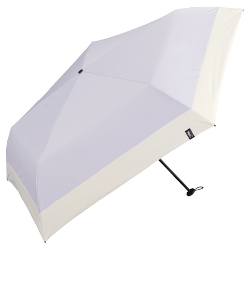 ダブリュピーシー（Wpc.）　遮光エアライトパラソル　ユニセックス　55cm　ラベンダー×オフ