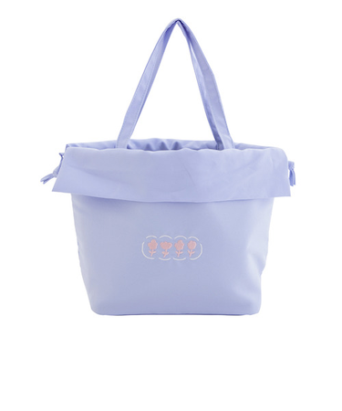 ビスク（BISQUE）　トゥデイズプランツ（TODAY'S　PLANTS）　保冷巾着　ブルー