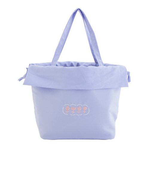 ビスク（BISQUE）　トゥデイズプランツ（TODAY'S　PLANTS）　保冷巾着　ブルー