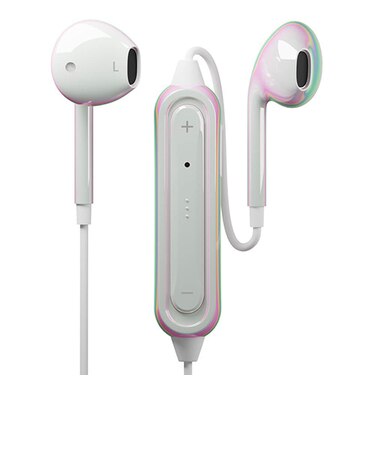 ピージーエー（PGA）　Bluetooth（R）5.0　ワイヤレス　ステレオイヤホン　インナーイヤータイプ　オーロラ