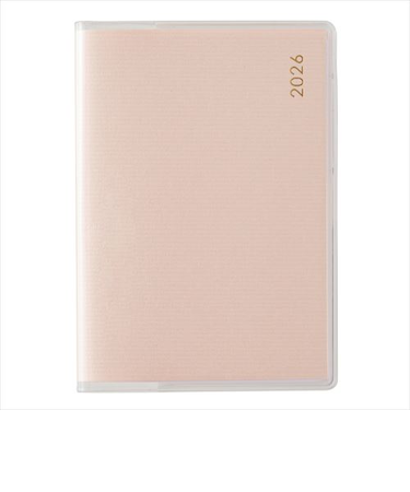 【2026年3月始まり】　ペイジェム（PAGEM　by　NOLTY）　マンスリーPetit　定形外　マンスリーブロック　9825　ライトピンク　日曜始まり