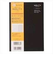 【2026年3月始まり】　ノルティ（NOLTY）　ティオ　A5　ウィークリーレフト　9312　ブラック　月曜始まり
