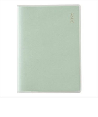 【2026年3月始まり】　ペイジェム（PAGEM　by　NOLTY）　マンスリーPetit-iアイダにメモ　定形外　マンスリーブロック　9816　ミント　日曜始