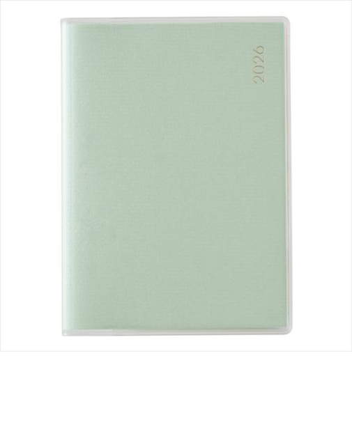 【2026年3月始まり】　ペイジェム（PAGEM　by　NOLTY）　マンスリーPetit-iアイダにメモ　定形外　マンスリーブロック　9816　ミント　日曜始