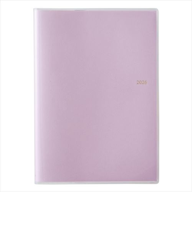 【2026年3月始まり】　ペイジェム（PAGEM　by　NOLTY）　ウィークリーA5-i　ウィークリーバーチカル　9702　ラベンダー　月曜始まり