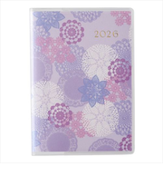 【2026年3月始まり】　ペイジェム（PAGEM　by　NOLTY）　マンスリーリュミエールPetit　定形外　マンスリーブロック　9822　ライラック　日曜始