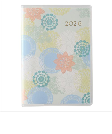 【2026年3月始まり】　ペイジェム（PAGEM　by　NOLTY）　マンスリーリュミエールPetit　定形外　マンスリーブロック　9824　ミント　日曜始まり