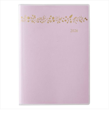 【2026年3月始まり】　ペイジェム（PAGEM　by　NOLTY）　マンスリーB6-iアイダにメモ　マンスリーブロック　9906　ラベンダー　日曜始まり