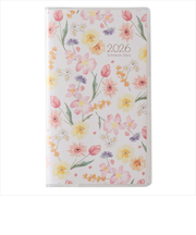 【2026年3月始まり】　ペイジェム（PAGEM　by　NOLTY）　リュミエールスリム　定形外　マンスリーブロック　9956　ホワイト　日曜始まり