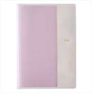 【2026年3月始まり】　ペイジェム（PAGEM　by　NOLTY）　ウィークリーB6-i　ウィークリーバーチカル　9993　ラベンダー　月曜始まり