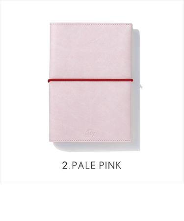 【2026年4月始まり】　いろは出版　SUNNY　SCHEDULE　BOOK　スタンダードカバー　B6変型　マンスリーブロック　LSM-80　ペールピンク　月曜